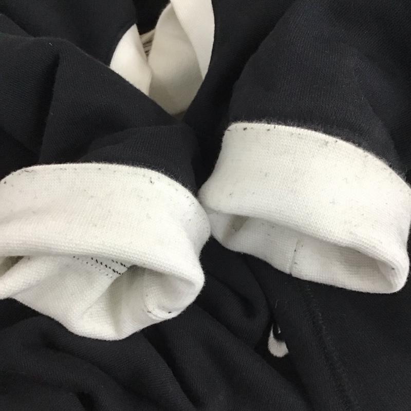 ナイキ NIKE トレーナー 長袖 fv5379-010 スウェットトレーナー クラブ 裏起毛 ラグランクルースウェット L ロゴ、文字 白 / ホワイト / X 黒 / ブラック / メンズ USED 古着 中古 10112758
