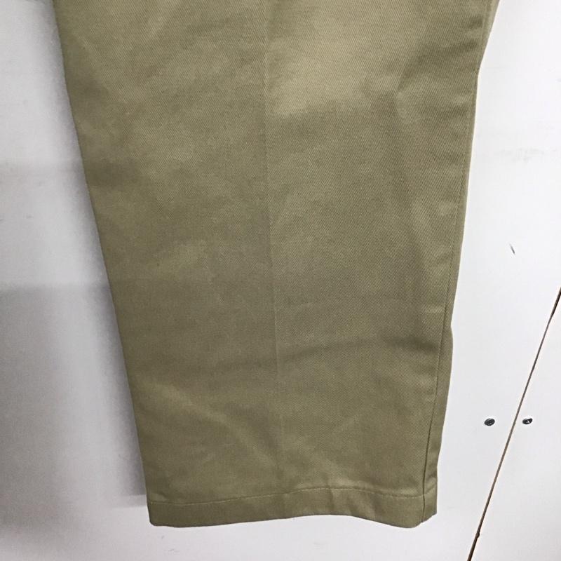 ディッキーズ Dickies パンツ ワークパンツ、ペインターパンツ ワークパンツ ワイドパンツ カジュアルパンツ 34インチ 無地 ベージュ / ベージュ / メンズ USED 古着 中古 10134573