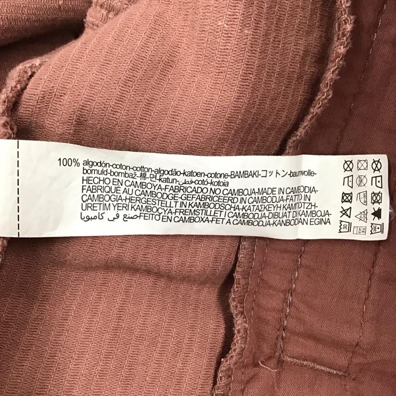 ザラ ZARA ジャケット、上着 ジャケット、ブレザー 8372 227 645 コーデュロイ シャツジャケット L 無地 桃 / ピンク / レディース USED 古着 中古 10118443