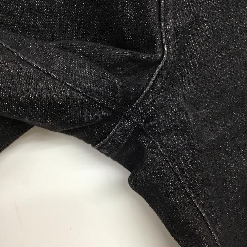 リーバイストラウスアンドコー Levi Strauss & co. パンツ デニム、ジーンズ デニムパンツ スリムパンツ カジュアルパンツ ストレッチパンツ 32インチ 無地 黒 / ブラック / メンズ USED 古着 中古 10137034