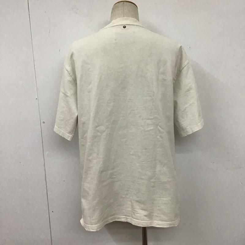 マインドシーカー mindseeker Tシャツ 半袖 ms-19ss-19 used加工Tシャツ 半袖カットソー 無地Tシャツ XL 無地 白 / ホワイト /  メンズ USED 古着 中古 10110225