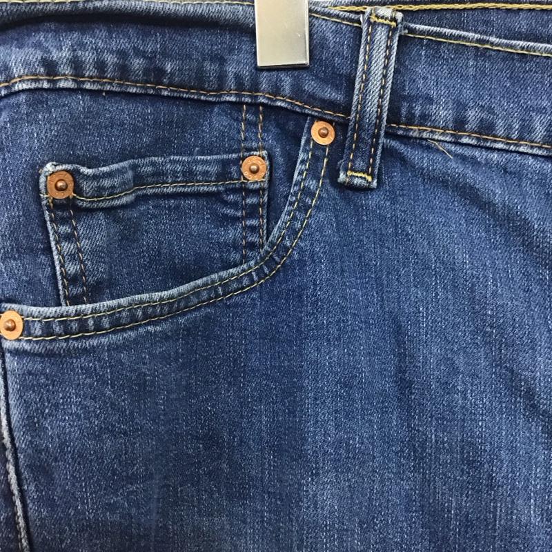 リーバイス Levi s パンツ デニム、ジーンズ 04511-1163 ストレッチ 511 W38 L32 38インチ 無地 青 / ブルー / メンズ USED 古着 中古 10139498