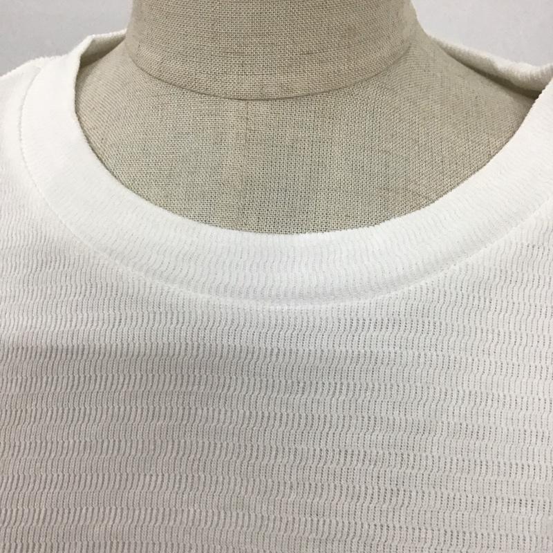 ローリーズファーム LOWRYS FARM カットソー 半袖 半袖カットソー 無地Tシャツ クルーネックカットソー パフスリーブ FREE 無地 白 / ホワイト / レディース USED 古着 中古 10122710