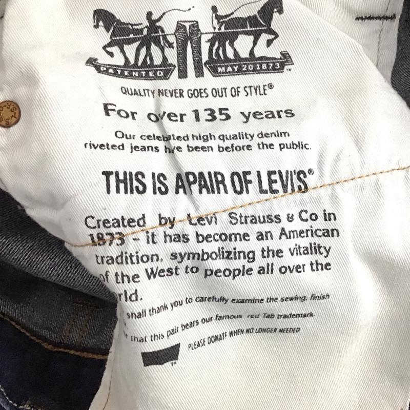 リーバイス Levi s パンツ デニム、ジーンズ 36インチ 無地 インディゴ / インディゴ / メンズ USED 古着 中古 10130906