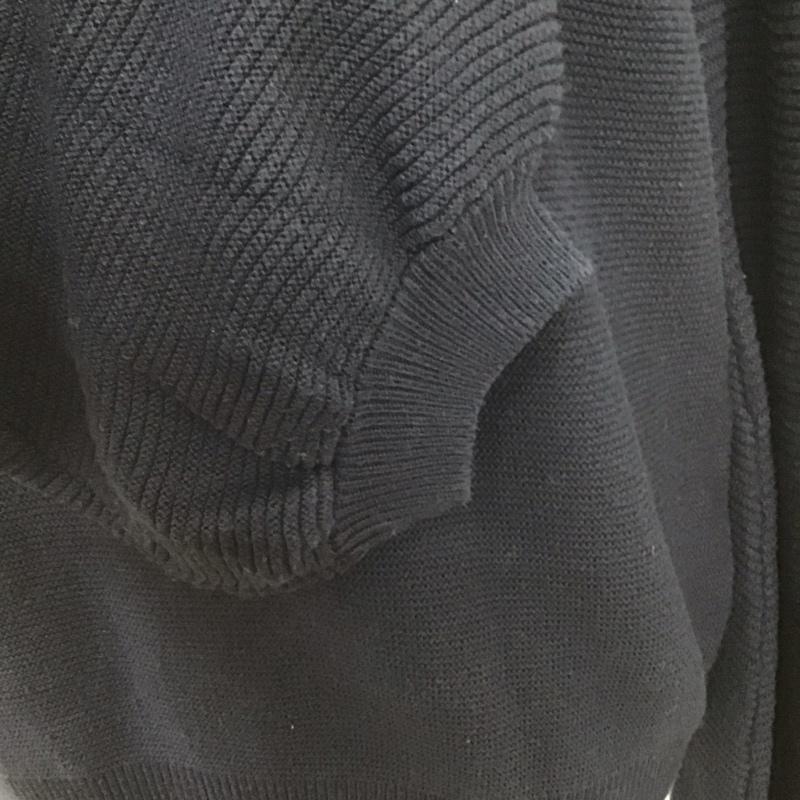 マウジー MOUSSY ニット、セーター 長袖 長袖ニットカットソー ニット セーター クルーネックニット FREE 無地 紺 / ネイビー / レディース USED 古着 中古 10117880