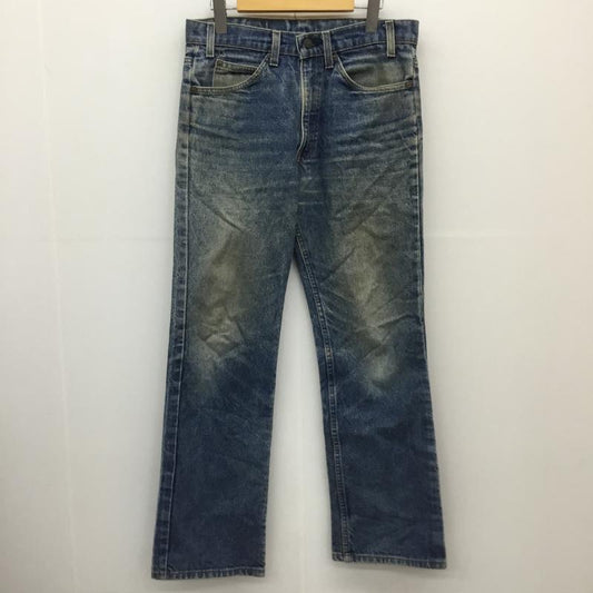 リーバイス Levi s パンツ デニム、ジーンズ 32インチ 無地 青 / ブルー /  メンズ USED 古着 中古 10125238