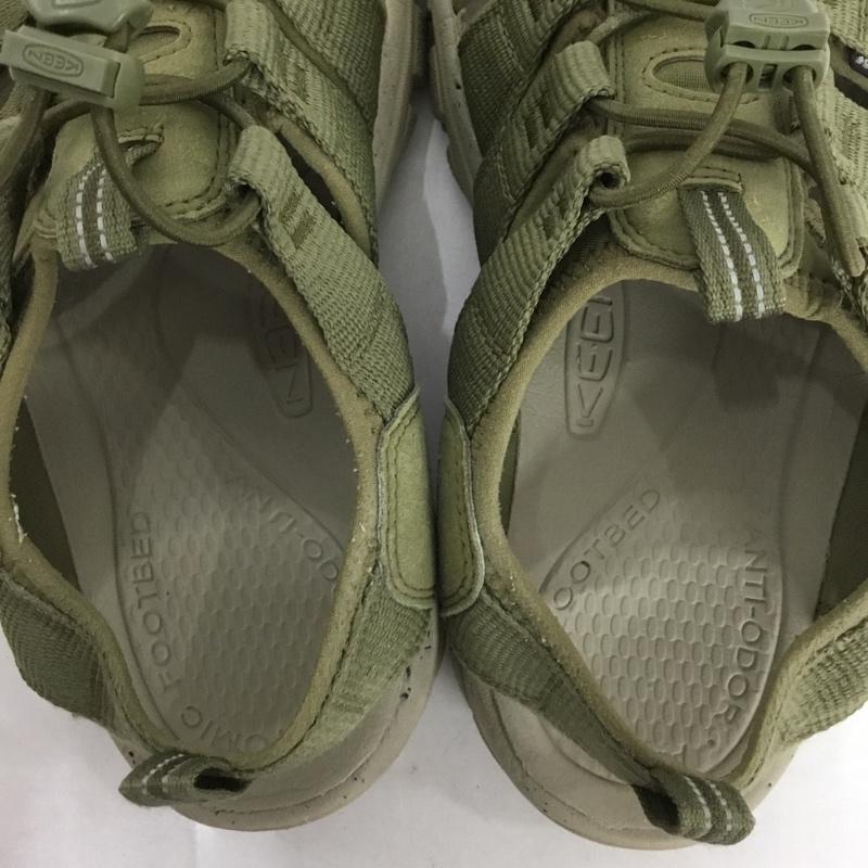 キーン KEEN サンダル サンダル 1028518 Newport H2 アウトドアシューズ 27cm 箱有 27.0cm ロゴ、文字 カーキ / カーキ / メンズ USED 古着 中古 10134277