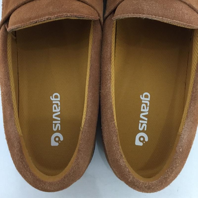 グラヴィス gravis ローファー ローファー 598854-0002 ODJICK TASSEL タッセル 27.5cm 箱有 27.5cm 無地 茶 / ブラウン / メンズ USED 古着 中古 10130018