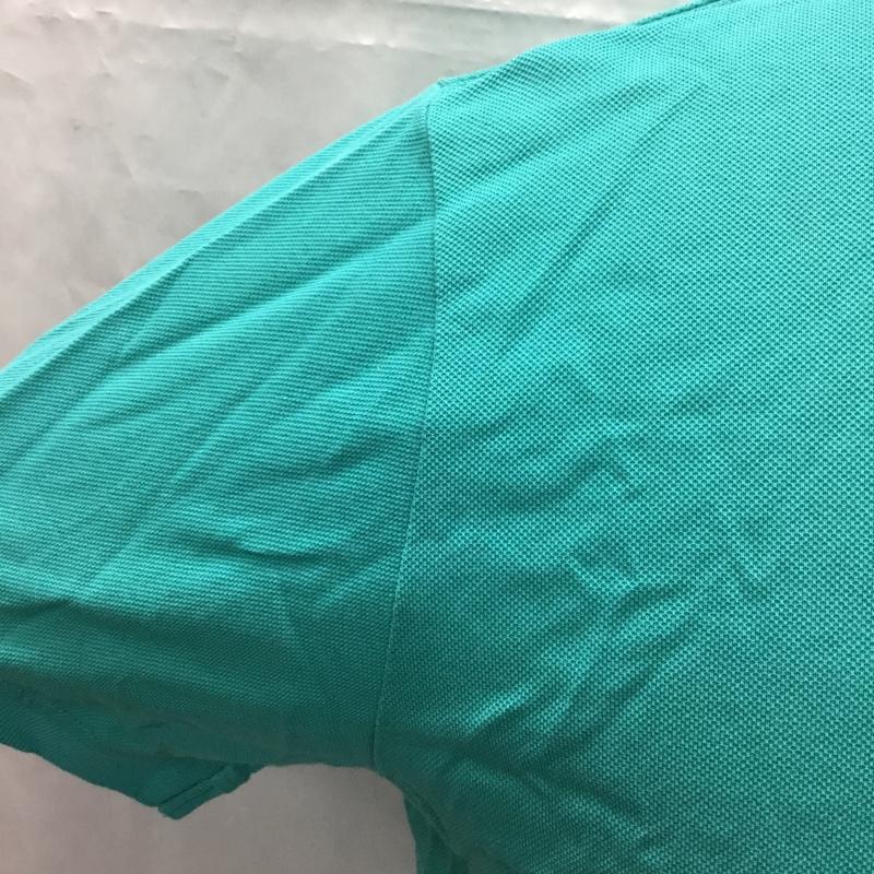 ポールスミス Paul Smith ポロシャツ 半袖 半袖ポロシャツ カジュアルシャツ カラーシャツ L ロゴ、文字 青 / ブルー / メンズ USED 古着 中古 10106579