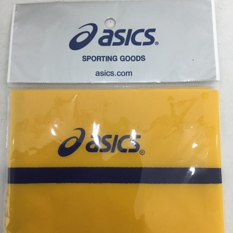 アシックス ASICS ファッション小物 ファッション小物 TZS989 シューバッグL ストッパー付 ロゴ、文字 黄 / イエロー / メンズ USED 古着 中古 10132148