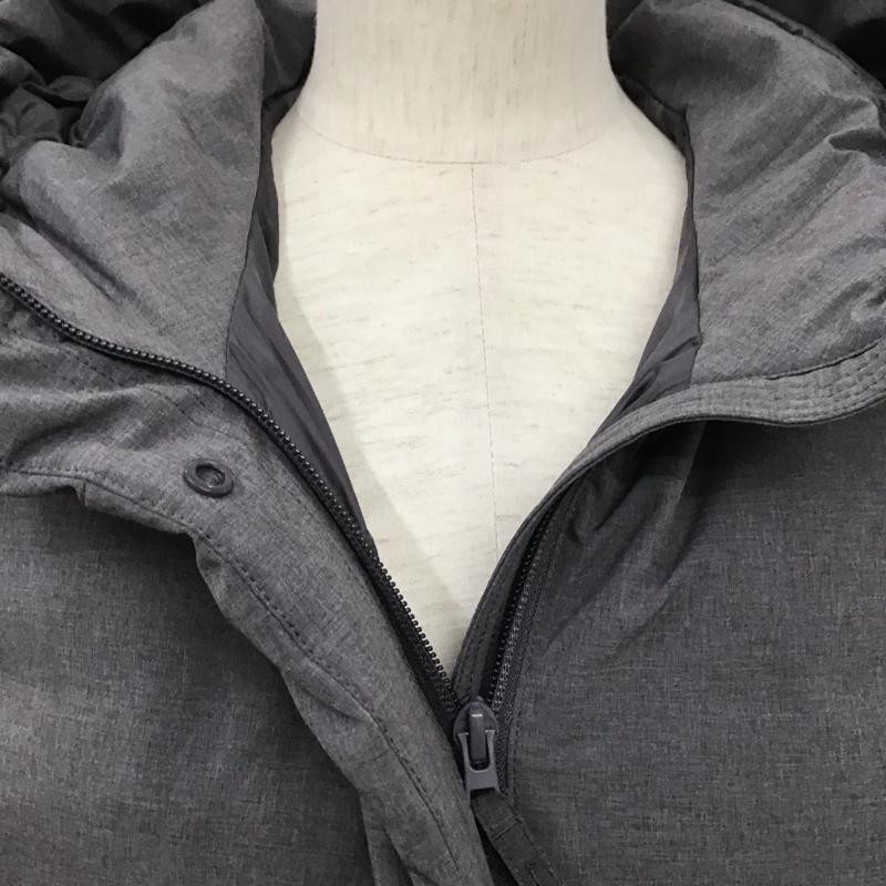 ユニクロ UNIQLO コート ダウンコート 212-420252 シームレスダウンショートコート M 無地 灰 / グレー / レディース USED 古着 中古 10126602