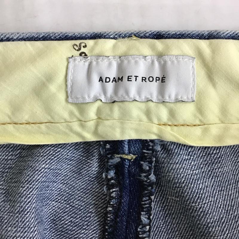 リー Lee パンツ デニム、ジーンズ デニムパンツ ストレートパンツ ワイドパンツ カジュアルパンツ S 無地 インディゴ / インディゴ /  メンズ USED 古着 中古 10121457