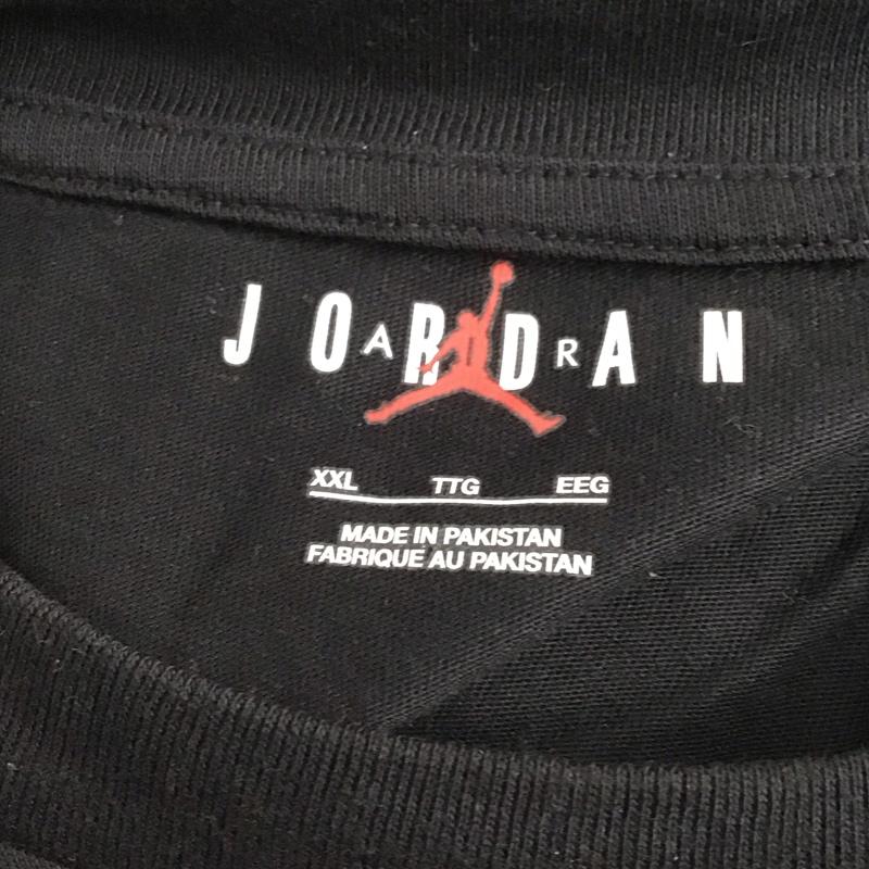 エアジョーダン AIR JORDAN Tシャツ 半袖 dm1455-010 Tシャツ プリントTシャツ スポーツウェア XXL プリント 黒 / ブラック / メンズ USED 古着 中古 10122977