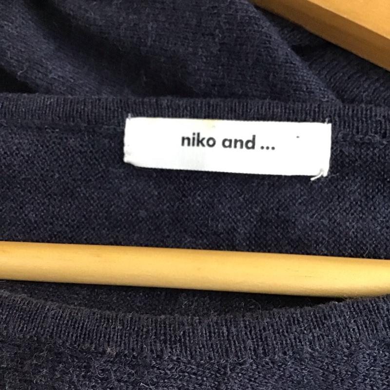 ニコアンド niko and... ニット、セーター 長袖 長袖ニットカットソー ニット セーター クルーネックニット 無地 マルチカラー / マルチカラー / レディース USED 古着 中古 10119075