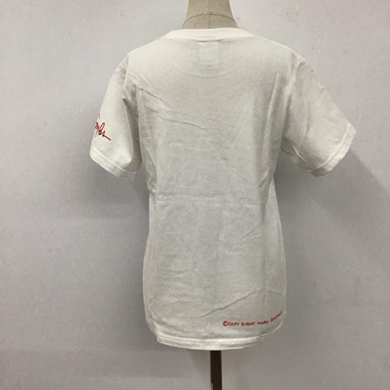 エックスガール X-girl Tシャツ 半袖 LOVE IS KING TEE マークゴンザレス コラボ 2 ロゴ、文字 白 / ホワイト / レディース USED 古着 中古 10112262