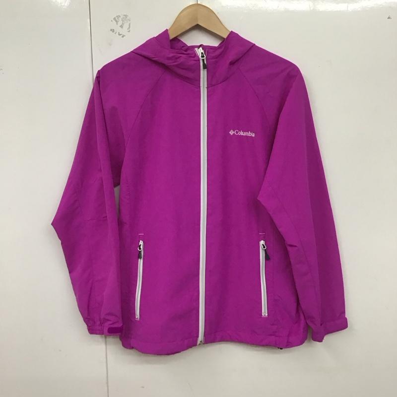 コロンビア Columbia ジャケット、上着 ジャンパー、ブルゾン M 無地 紫 / パープル / レディース USED 古着 中古 10129493