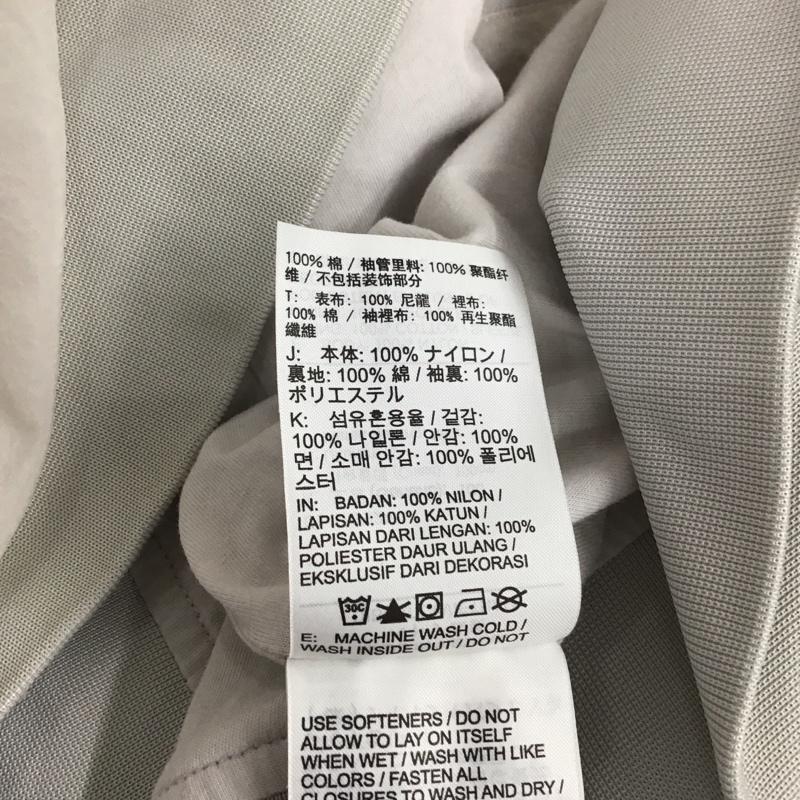 ナイキ NIKE ジャケット、上着 ジャケット、ブレザー ar2215-078 プレイヤーズウーブンジャケット ナイロンジャケット L ロゴ、文字 灰 / グレー / メンズ USED 古着 中古 10131470