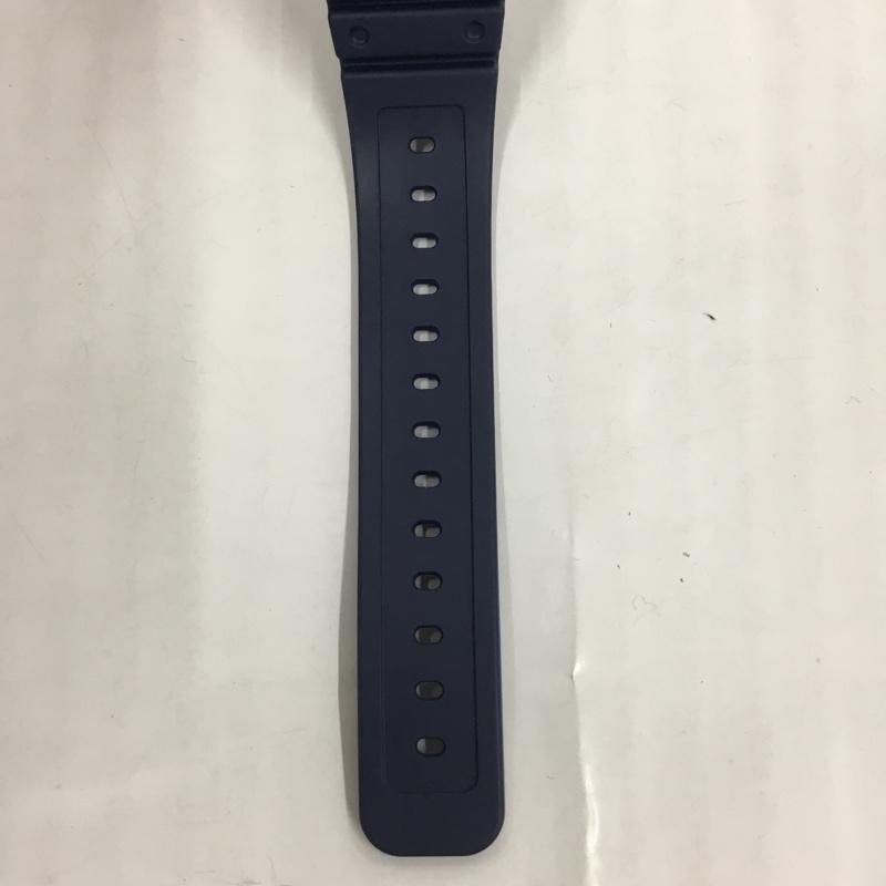 ジーショック G-SHOCK 腕時計 デジタル DW-5600RB 箱有 ロゴ、文字 紺 / ネイビー / メンズ USED 古着 中古 10106007