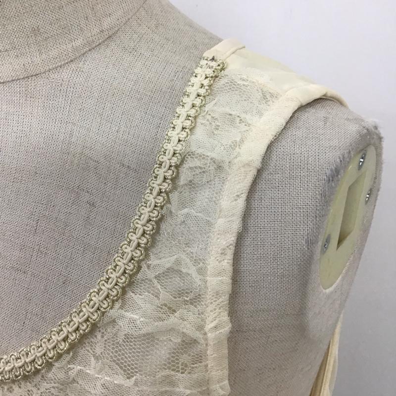 アクシーズファム axes femme ワンピース ロングスカート MB341X19 ノースリーブ レース M ストライプ マルチカラー / マルチカラー / レディース USED 古着 中古 10116765