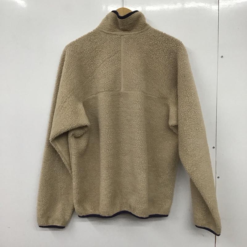 パタゴニア patagonia ジャケット、上着 ジャケット、ブレザー 90s usa製 レトロカーディガン ジップアップフリースジャケット L ロゴ、文字 ベージュ / ベージュ / メンズ USED 古着 中古 10139027