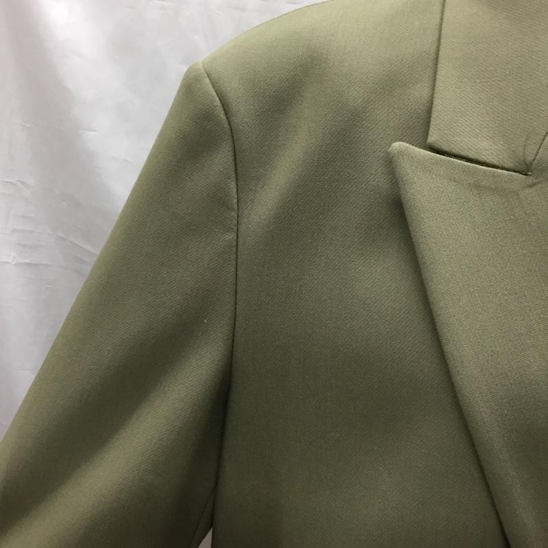 ザラ ZARA ジャケット、上着 ジャケット、ブレザー ジャケット カジュアルジャケット カラージャケット S 無地 カーキ / カーキ / レディース USED 古着 中古 10115800