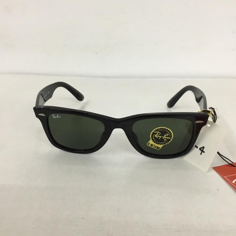 レイバン Ray-Ban めがね・サングラス サングラス RB2140-F WAYFARER カラーレンズ ケース付き ロゴ、文字 黒 / ブラック / メンズ USED 古着 中古 10129416