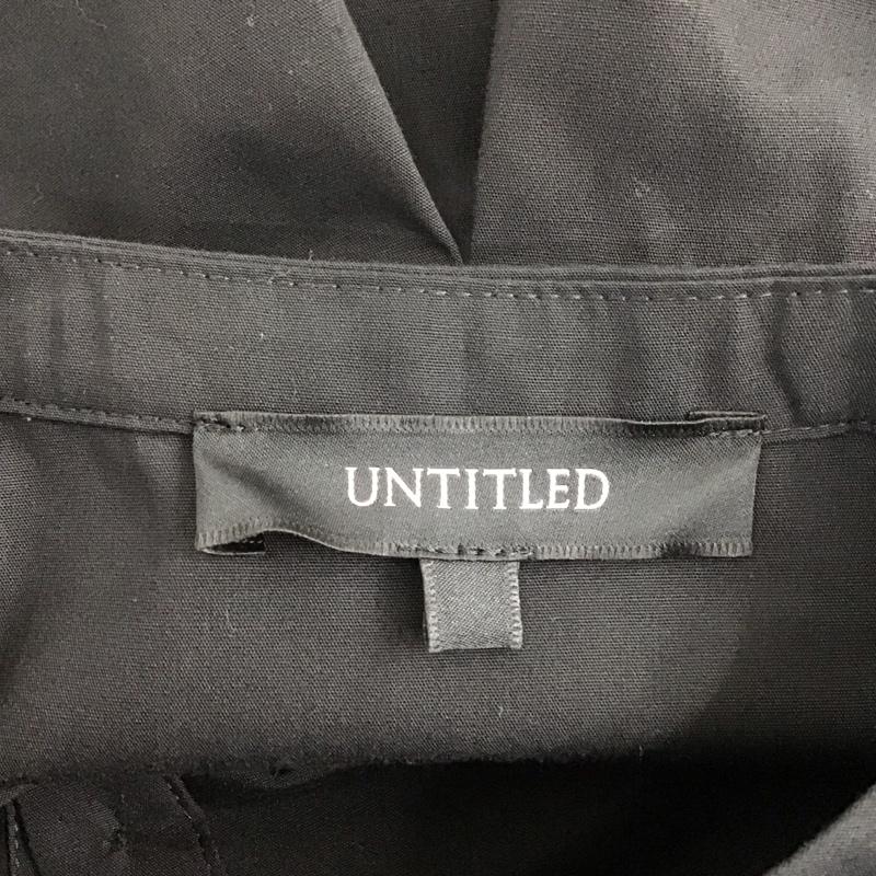 アンタイトル UNTITLED ワンピース ロングスカート BB153-55203JJ L 無地 黒 / ブラック /  レディース USED 古着 中古 10133360