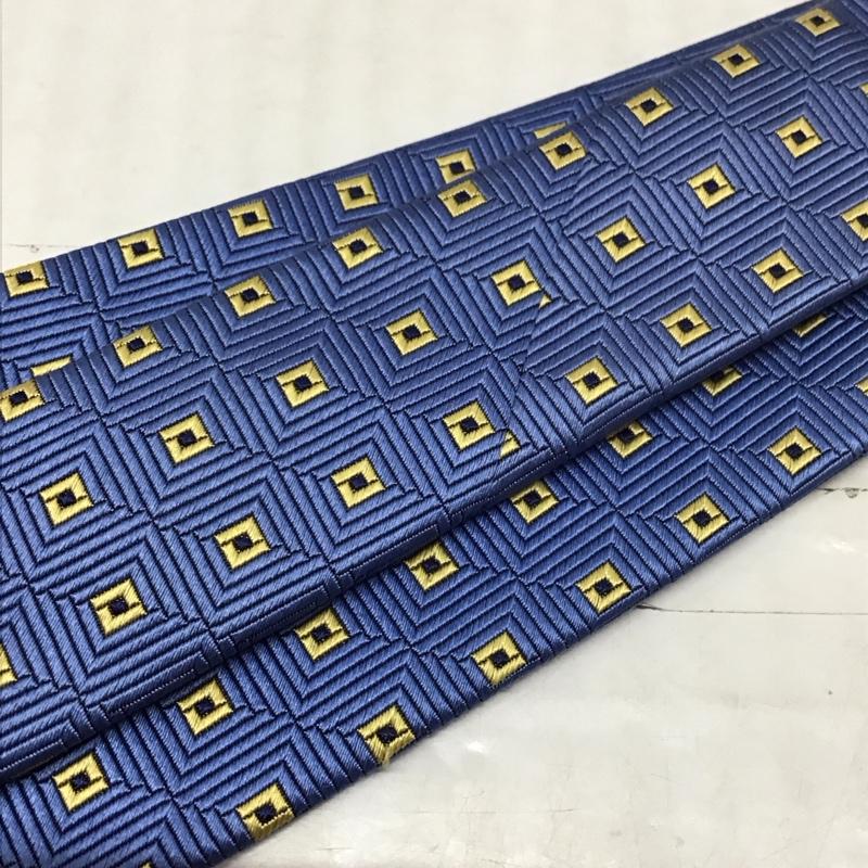 ブルックスブラザーズ BROOKS BROTHERS ネクタイ ネクタイ シルク 総柄 青 / ブルー / メンズ USED 古着 中古 10113398