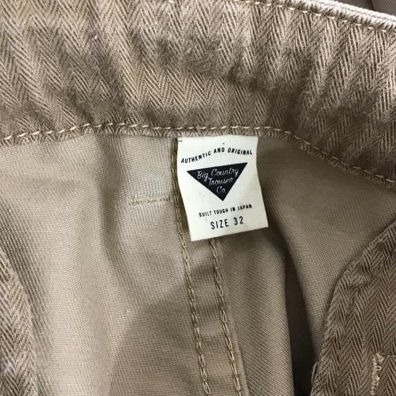 サンディニスタ Sandinista パンツ チノパン チノパン スリムパンツ カジュアルパンツ 32インチ 無地 ベージュ / ベージュ /  メンズ USED 古着 中古 10126291