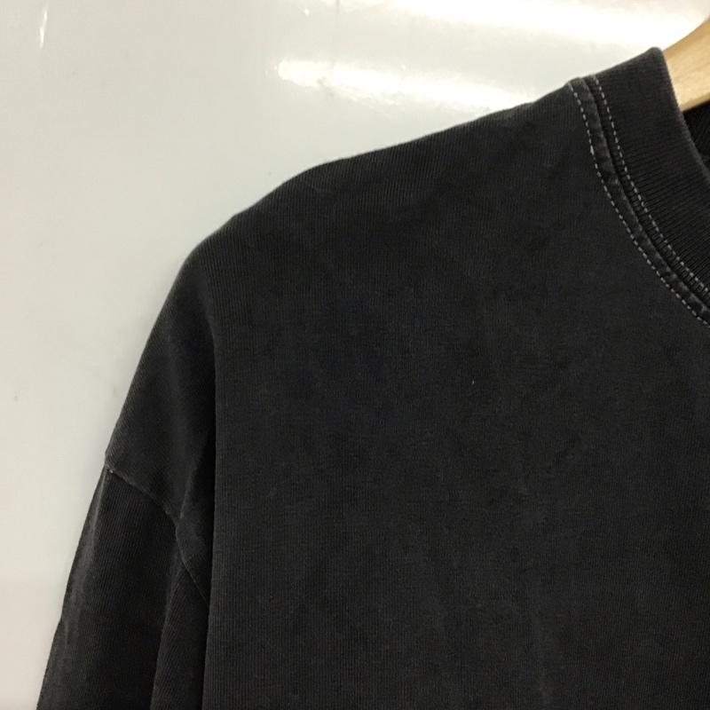 エクストララージ XLARGE カットソー 長袖 長袖カットソー プリントカットソー クルーネック M ロゴ、文字 黒 / ブラック / メンズ USED 古着 中古 10139556