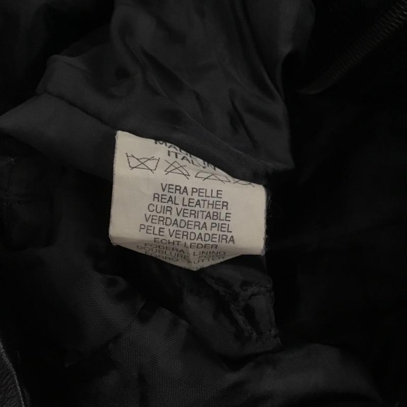 古着 USED ジャケット、上着 レザージャケット MASTER PELLE 46 無地 黒 / ブラック / メンズ USED 古着 中古 10105678