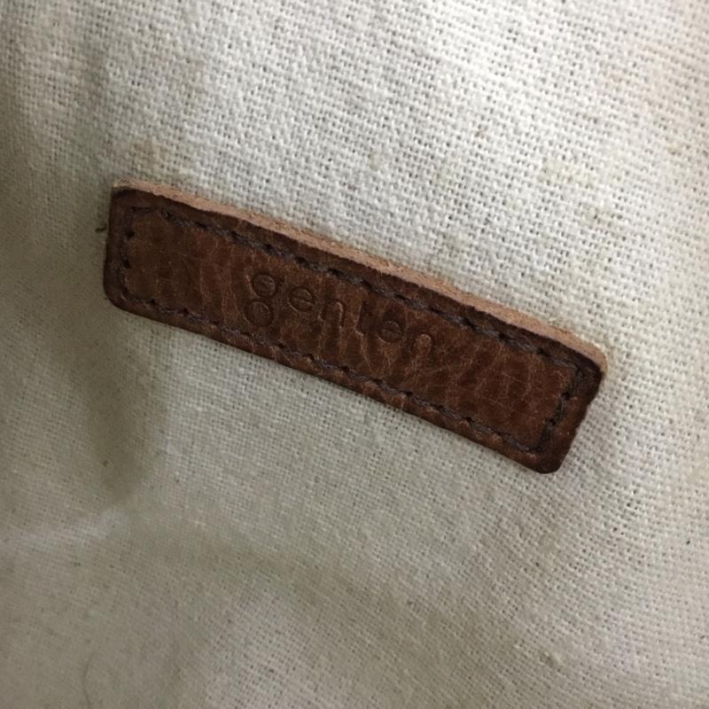 ゲンテン genten ハンドバッグ ハンドバッグ レザー 無地 茶 / ブラウン / レディース USED 古着 中古 10129110