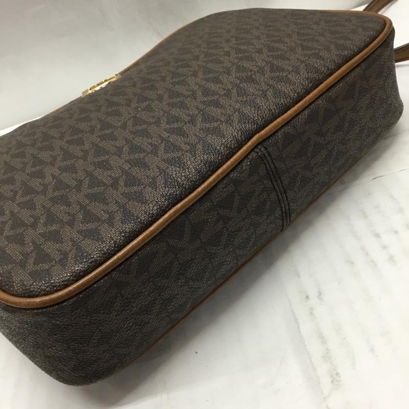 マイケルコース MICHAEL KORS ショルダーバッグ ショルダーバッグ 35H8GFTC7B チェーンショルダー 総柄 ダークブラウン / ダークブラウン / X 茶 / ブラウン / レディース USED 古着 中古 10107596