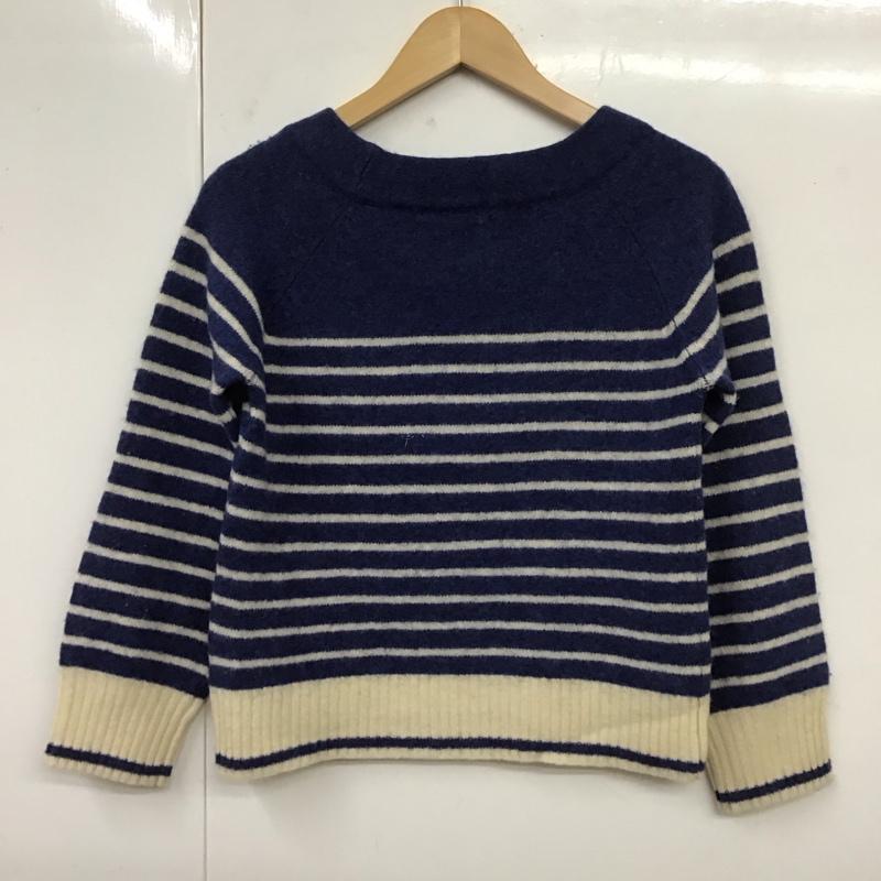 ローリーズファーム LOWRYS FARM ニット、セーター 長袖 lf060646ts ボーダーニットセータートップス 長袖カットソー M ボーダー柄 マルチカラー / マルチカラー / レディース USED 古着 中古 10117888