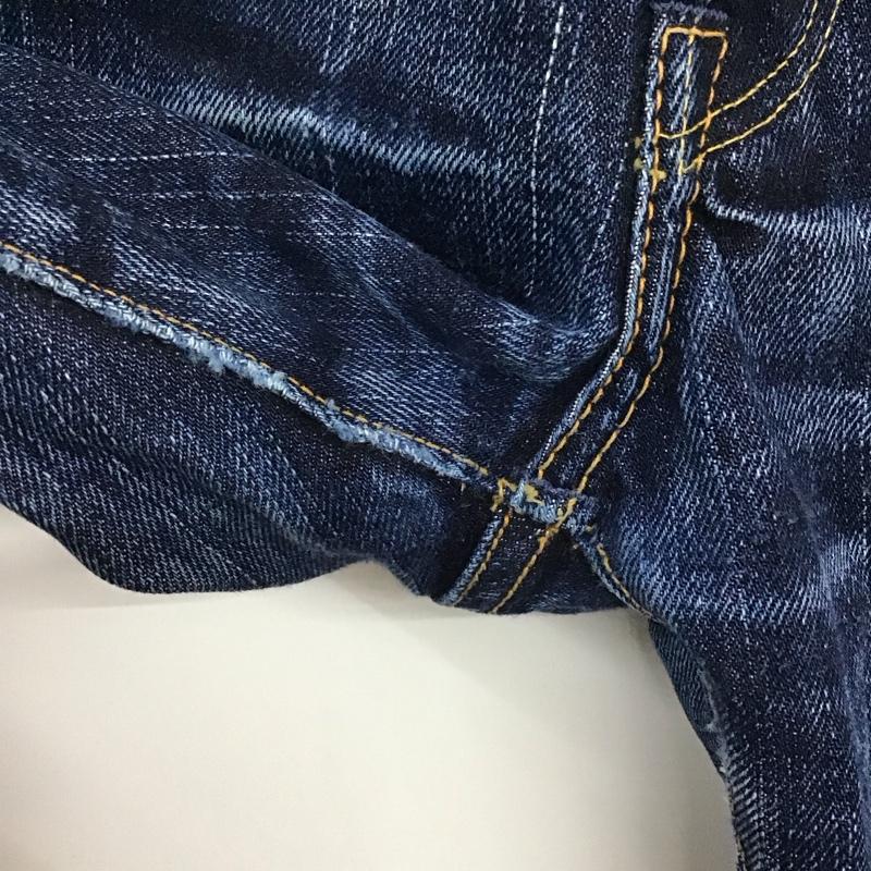 フラットヘッド FLATHEAD パンツ デニム、ジーンズ デニムパンツ ワイドパンツ カジュアルパンツ 32インチ 無地 インディゴ / インディゴ /  メンズ USED 古着 中古 10126049