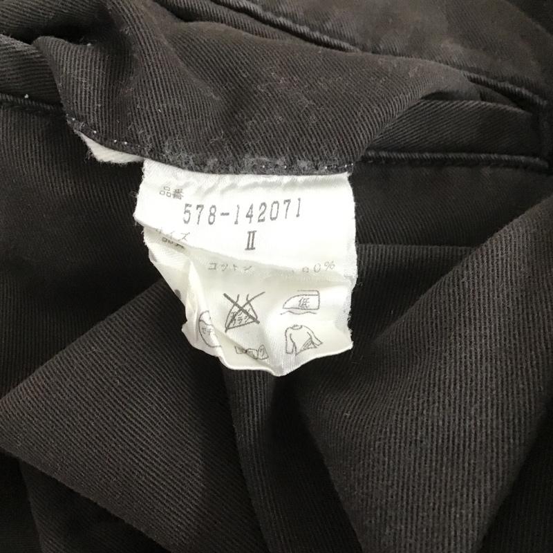 エムエイチエル MHL. パンツ スラックス 2 無地 チャコールグレー / チャコールグレー / レディース USED 古着 中古 10106196