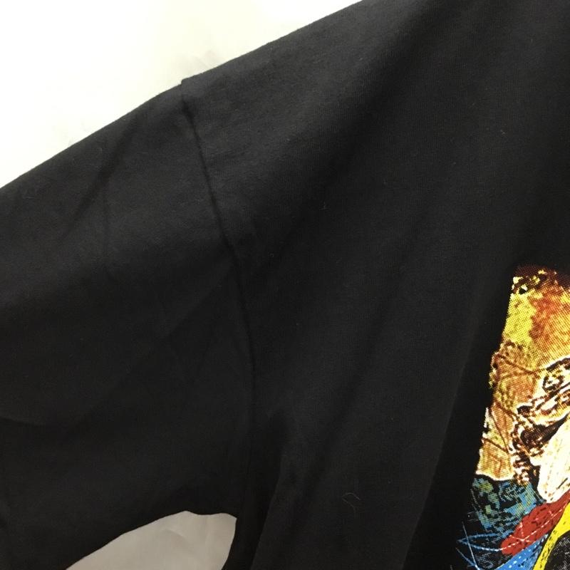 古着 USED Tシャツ 半袖 半袖カットソー プリントTシャツ クルーネックカットソー バンドTシャツ XL プリント 黒 / ブラック / メンズ USED 古着 中古 10106942