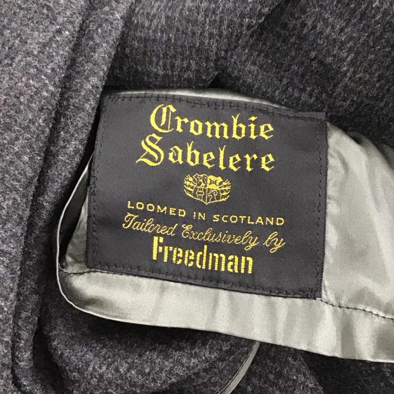 古着 USED ジャケット、上着 ジャケット、ブレザー ジャケット アウター カラージャケットロングコートジャケット チェック 灰 / グレー / メンズ USED 古着 中古 10137574