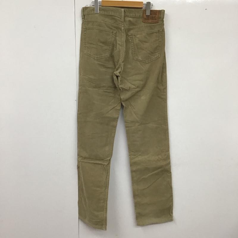 リーバイストラウスアンドコー Levi Strauss & co. パンツ デニム、ジーンズ コーデュロイパンツ ワイドパンツ カジュアルパンツ 32インチ 無地 ベージュ / ベージュ / メンズ USED 古着 中古 10128735