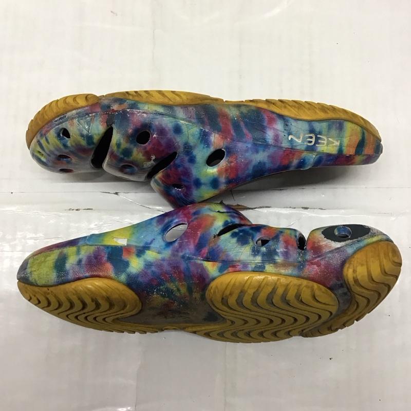 キーン KEEN サンダル サンダル 1014834 YOGUI ARTS FULL タイダイ サボ 24cm 24.0cm マルチカラー / マルチカラー / レディース USED 古着 中古 10116068