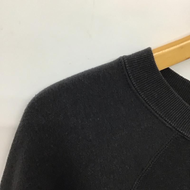 ヒューマンメード HUMAN MADE トレーナー 長袖 スウェット 裏起毛 M ロゴ、文字 黒 / ブラック / メンズ USED 古着 中古 10133568