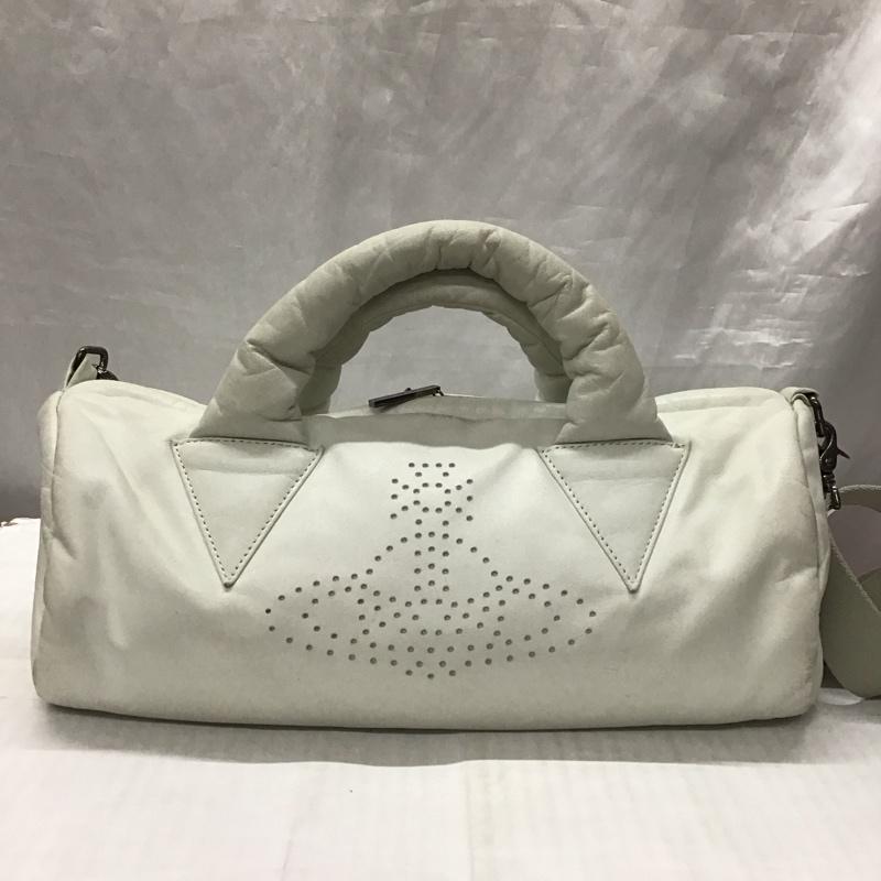 ヴィヴィアンウエストウッド Vivienne Westwood ショルダーバッグ ショルダーバッグ パンチング 白 / ホワイト / レディース USED 古着 中古 10118880