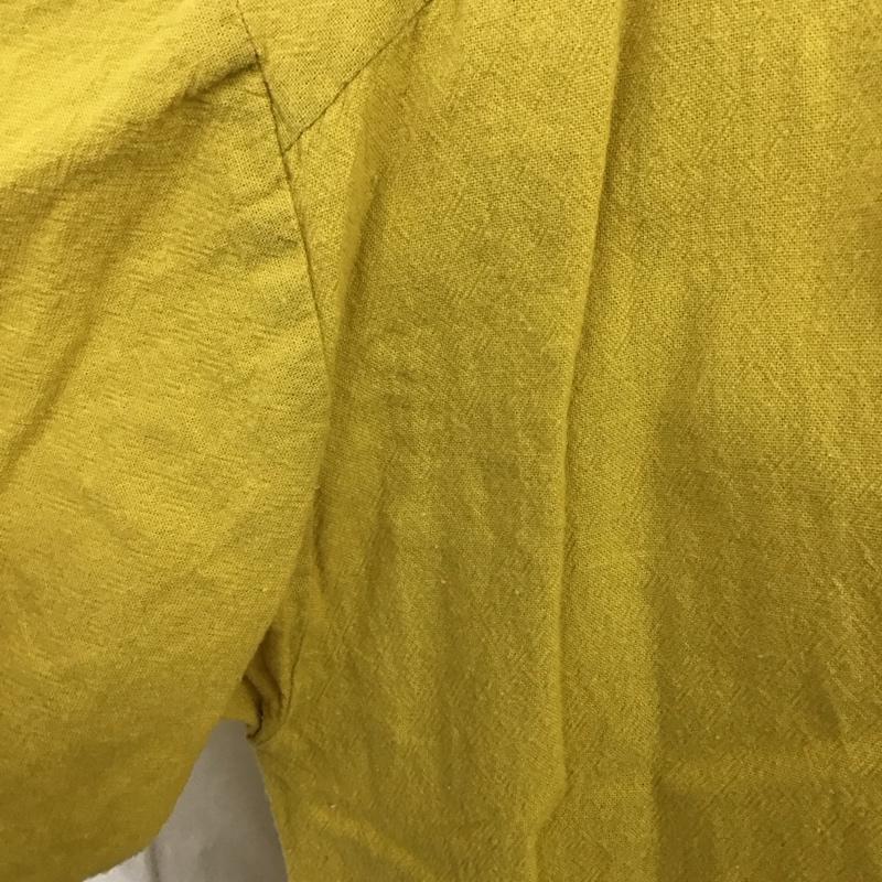 サマンサモスモス Samansa Mos2 チュニック 半袖 1708305 シャツワンピース FREE 無地 マスタード / マスタード / レディース USED 古着 中古 10109059