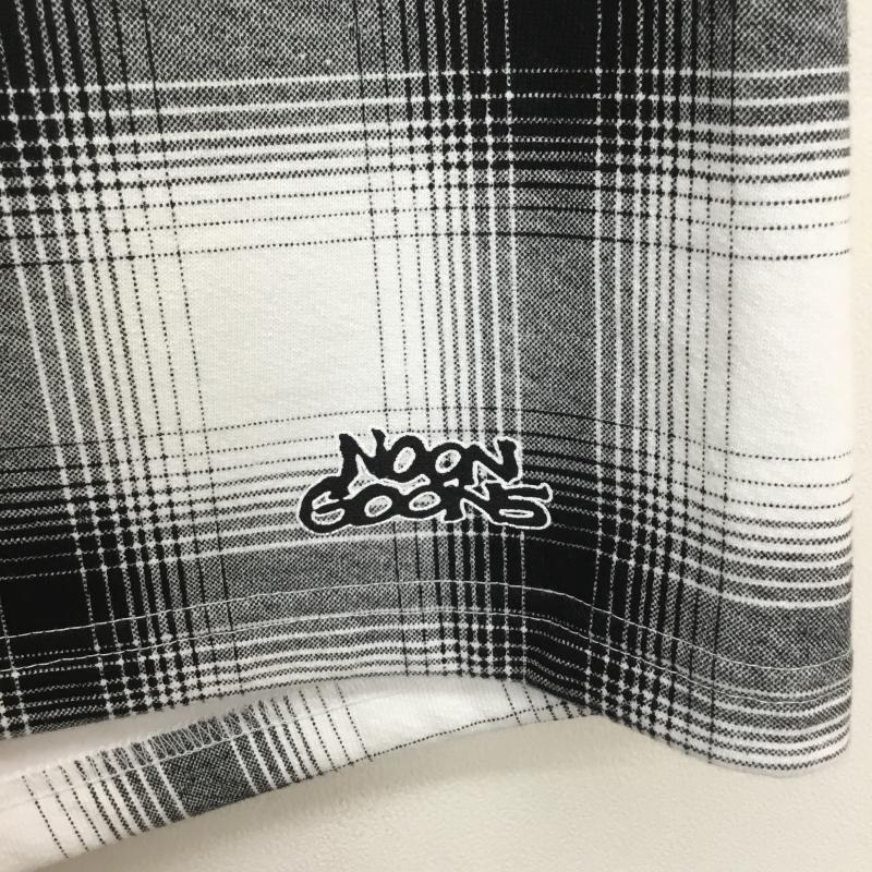 ヌーン・グーンズ Noon Goons パンツ ショートパンツ XL チェック 黒 / ブラック / X 白 / ホワイト / メンズ USED 古着 中古 10128176