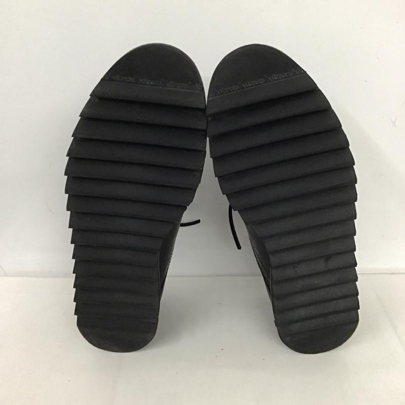 バンズ VANS 革靴 革靴 TH SIERRA TREK LO TAKA HAYASHI HORWEEN ドレスシューズ US10 箱有 US:10 刺繍 黒 / ブラック / メンズ USED 古着 中古 10125667