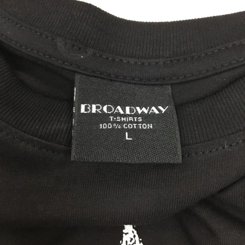 古着 USED Tシャツ 半袖 半袖カットソー プリントTシャツ クルーネックカットソー バンドTシャツ L プリント 黒 / ブラック / メンズ USED 古着 中古 10106888