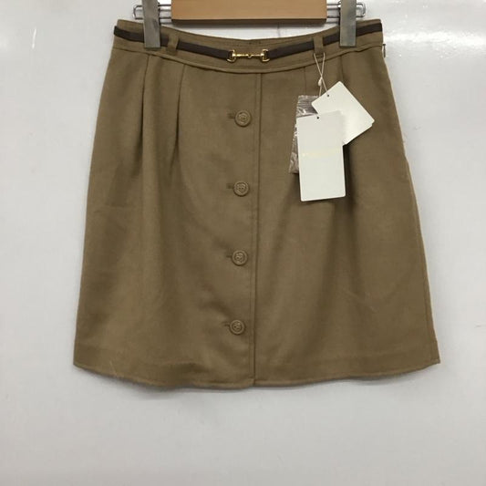 プロポーションボディドレッシング PROPORTION BODY DRESSING スカート ミニスカート 3 無地 ベージュ / ベージュ /  レディース USED 古着 中古 10133433