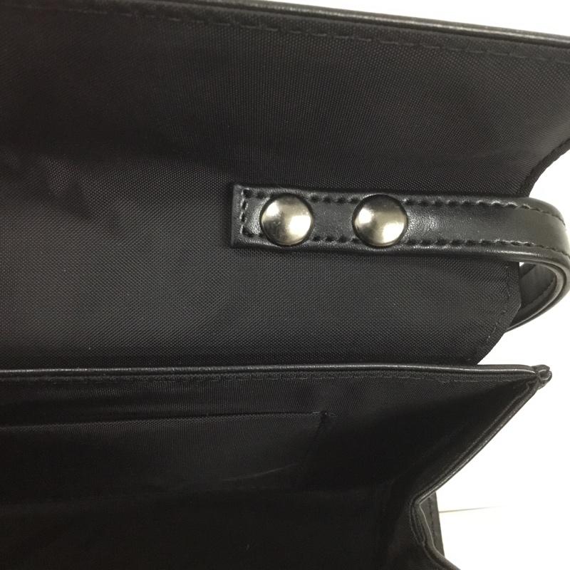 古着 USED ハンドバッグ ハンドバッグ フォーマルバッグ フェイクレザー 無地 黒 / ブラック / レディース USED 古着 中古 10132721