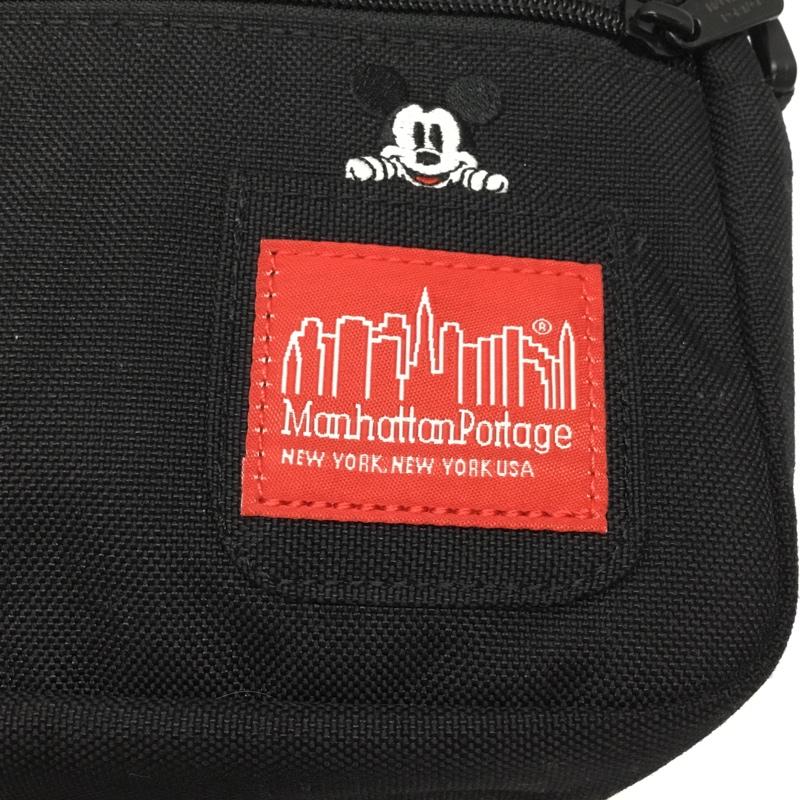 マンハッタンポーテージ Manhattan Portage ショルダーバッグ ショルダーバッグ Disney ミッキーマウス キャラクター 黒 / ブラック / レディース USED 古着 中古 10107609