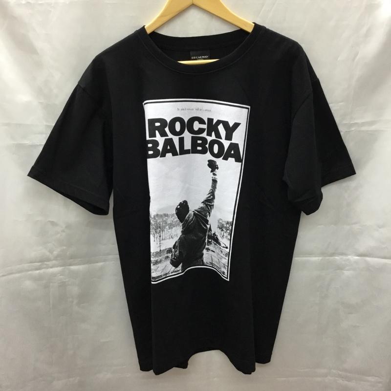 古着 USED Tシャツ 半袖 半袖カットソー プリントTシャツ クルーネックカットソー バンドTシャツ L プリント 黒 / ブラック / メンズ USED 古着 中古 10106936